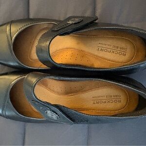 Rockport Black Flats Classic Comfort Mary Jane
